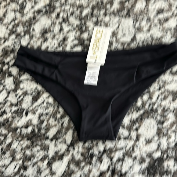 L*Space Estella Bikini Bottom NWT‎ Black - Picture 7 of 11